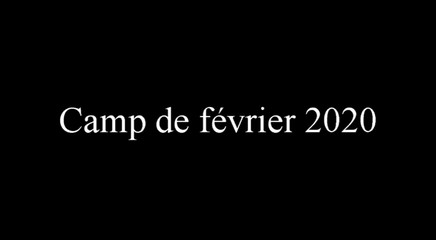 Camp de février à Say