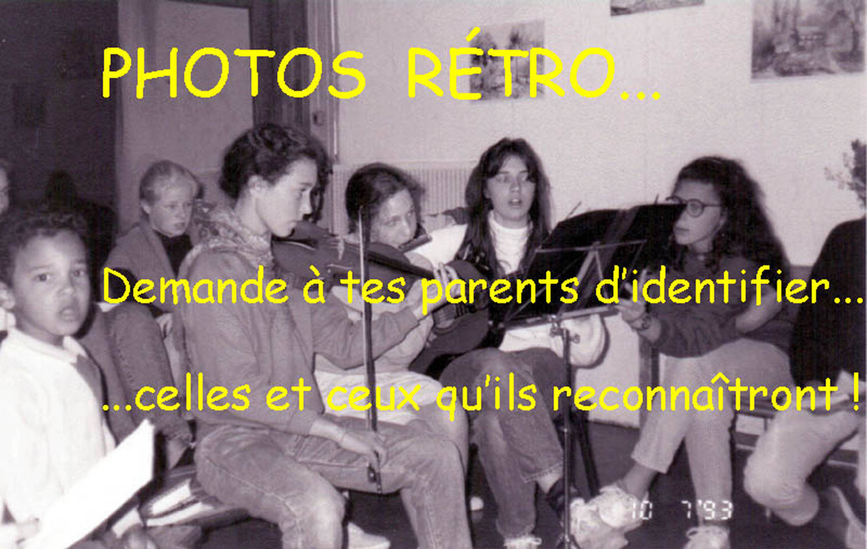 Photos rétros